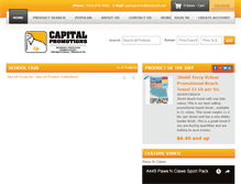 Tablet Screenshot of capitalpromoinc.com